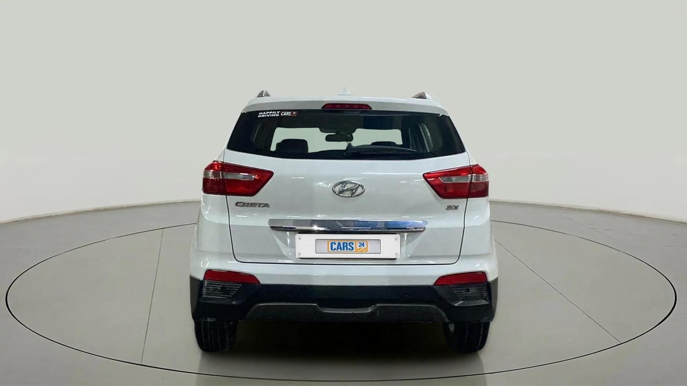 2017 Hyundai Creta SX PLUS 1.6 PETROL, Petrol, Manual, 60,704 km, Back/Rear