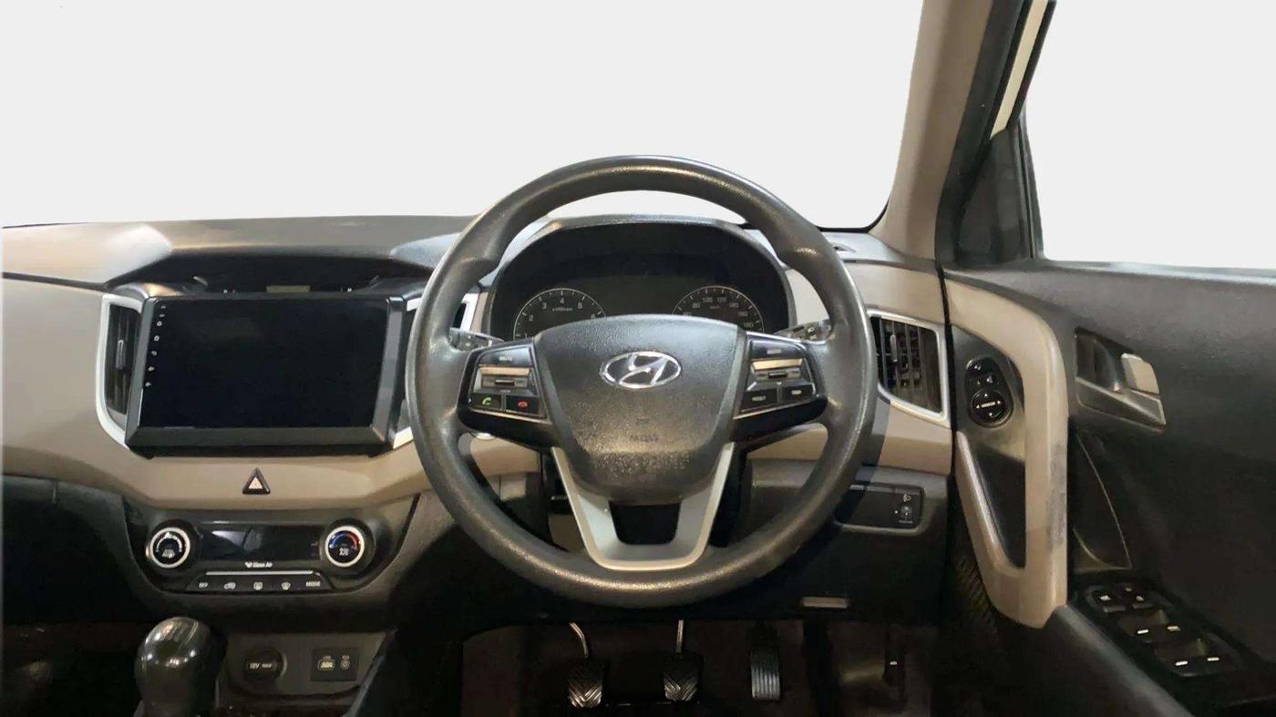 2017 Hyundai Creta SX PLUS 1.6 PETROL, Petrol, Manual, 60,704 km, Steering Wheel Close Up