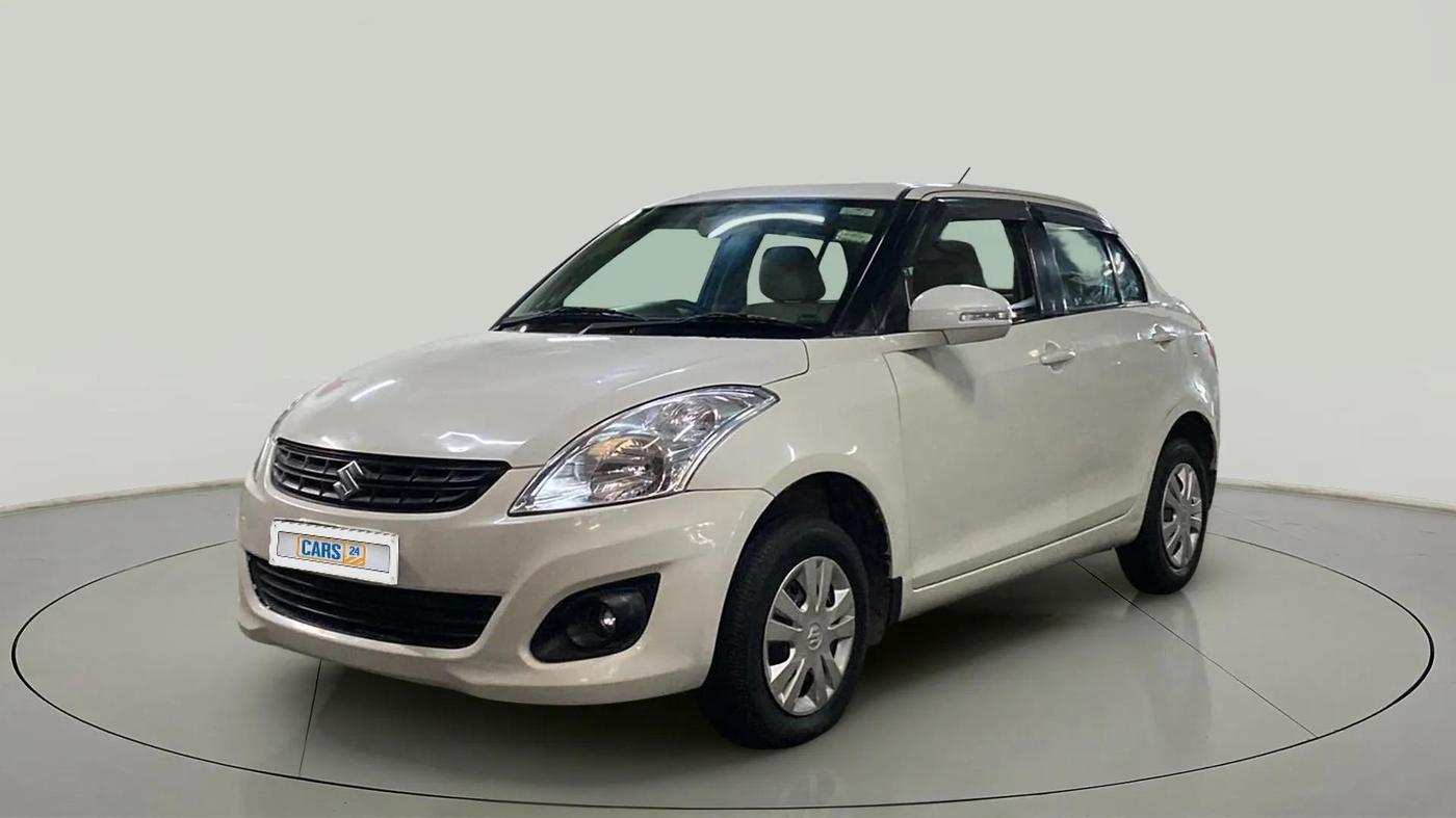 2014 Maruti Swift Dzire VXI, Petrol, Manual, 54,955 km, Left Front Diagonal