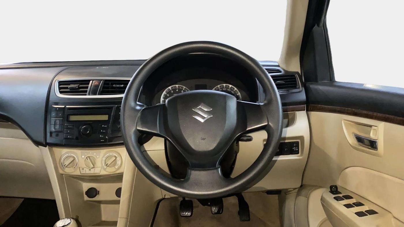 2014 Maruti Swift Dzire VXI, Petrol, Manual, 54,955 km, Steering Wheel Close Up
