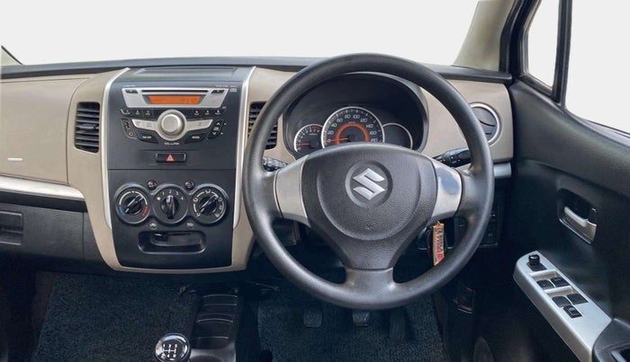 2014 Maruti Wagon R 1.0 VXI, Petrol, Manual, 68,740 km, Steering Wheel Close Up