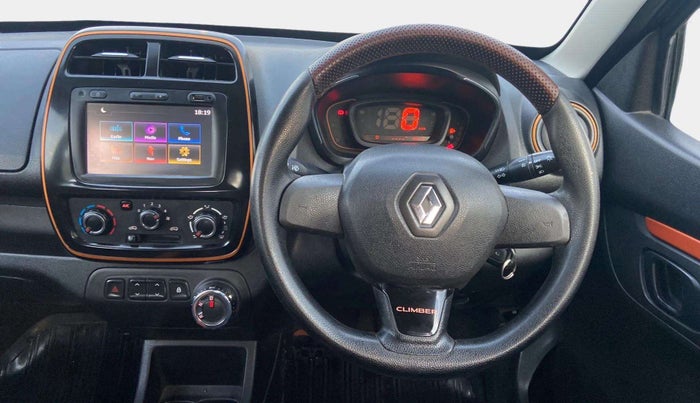 2018 Renault Kwid CLIMBER 1.0 AMT, Petrol, Automatic, 41,121 km, Steering Wheel Close Up