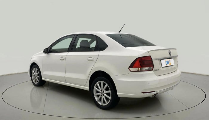 2017 Volkswagen Vento HIGHLINE PLUS 1.5 AT 16 ALLOY, Diesel, Automatic, 1,43,113 km, Left Back Diagonal
