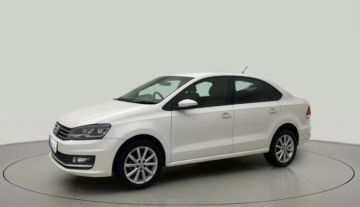 2017 Volkswagen Vento HIGHLINE PLUS 1.5 AT 16 ALLOY, Diesel, Automatic, 1,43,113 km, Left Front Diagonal