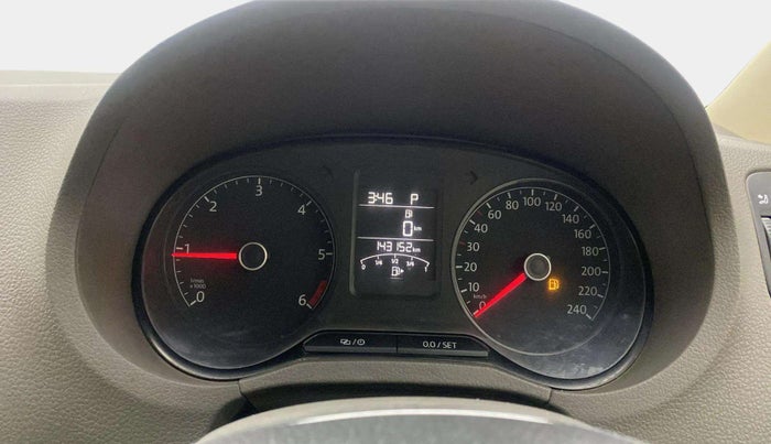 2017 Volkswagen Vento HIGHLINE PLUS 1.5 AT 16 ALLOY, Diesel, Automatic, 1,43,113 km, Odometer Image