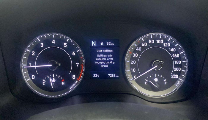 2021 Hyundai VENUE SX 1.0 (O) TURBO IMT, Petrol, Manual, 7,313 km, Odometer Image