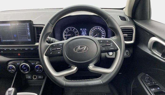 2021 Hyundai VENUE SX 1.0 (O) TURBO IMT, Petrol, Manual, 7,313 km, Steering Wheel Close Up