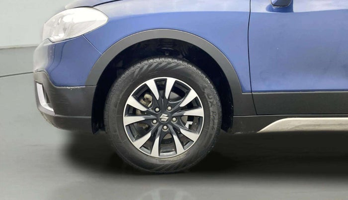 2021 Maruti S Cross ZETA 1.5, Petrol, Manual, 30,603 km, Left Front Wheel