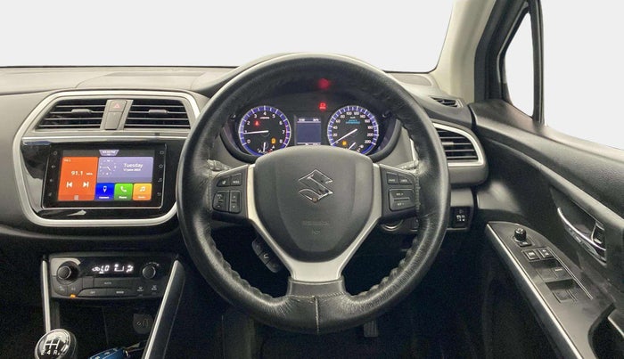 2021 Maruti S Cross ZETA 1.5, Petrol, Manual, 30,603 km, Steering Wheel Close Up