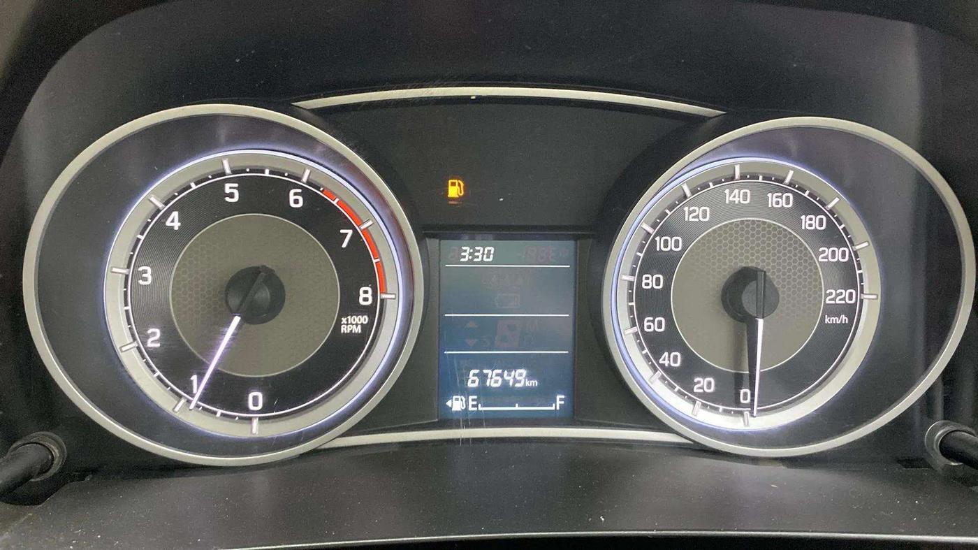 2021 Maruti Dzire VXI, Petrol, Manual, 67,646 km, Odometer Image