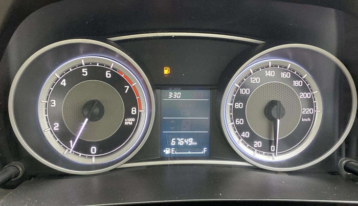2021 Maruti Dzire VXI, Petrol, Manual, 67,646 km, Odometer Image