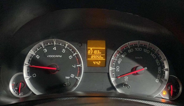 2013 Maruti Swift Dzire VXI, Petrol, Manual, 89,036 km, Odometer Image