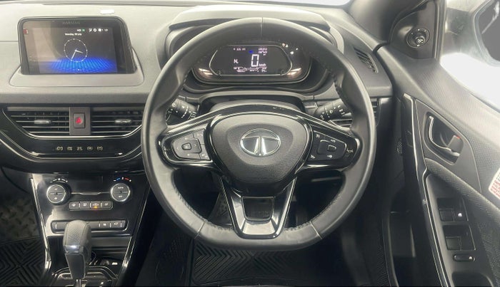 2022 Tata NEXON XZA PLUS (PREMIUM) PETROL DARK EDITION, Petrol, Automatic, 11,174 km, Steering Wheel Close Up