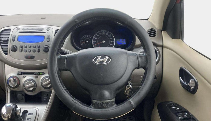 2012 Hyundai i10 SPORTZ 1.2 AT, Petrol, Automatic, 78,878 km, Steering Wheel Close Up