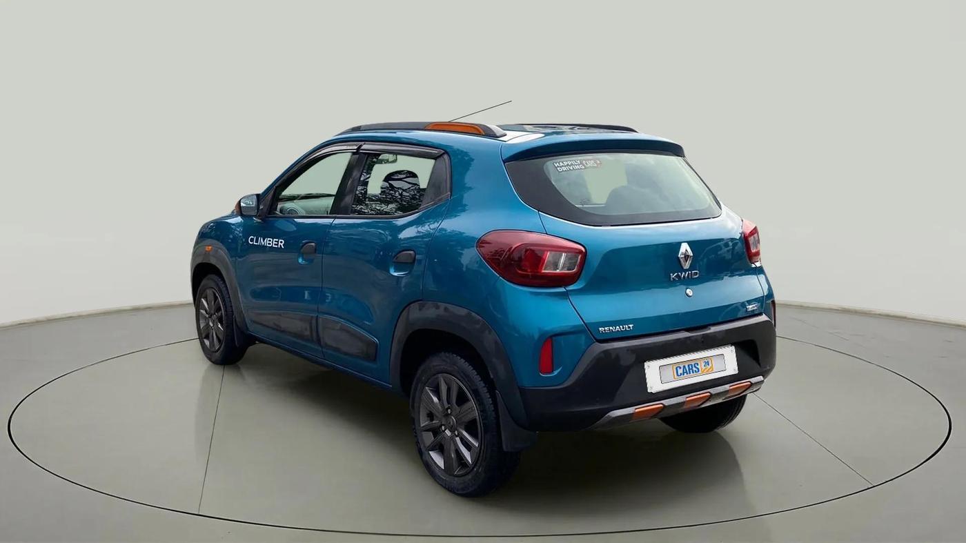 2019 Renault Kwid CLIMBER 1.0 AMT (O), Petrol, Automatic, 15,345 km, Left Back Diagonal