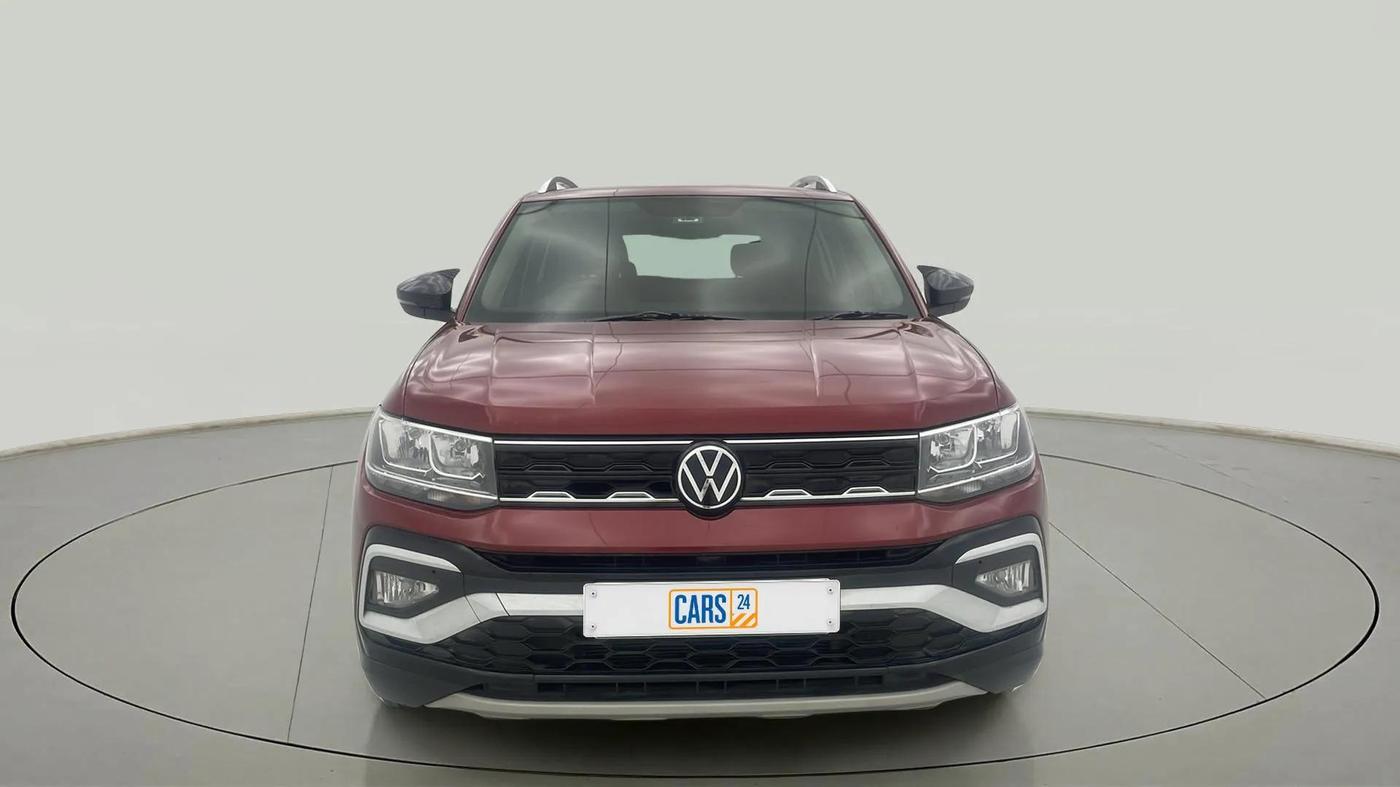 2022 Volkswagen TAIGUN HIGHLINE 1.0 TSI MT, Petrol, Manual, 23,144 km, Front