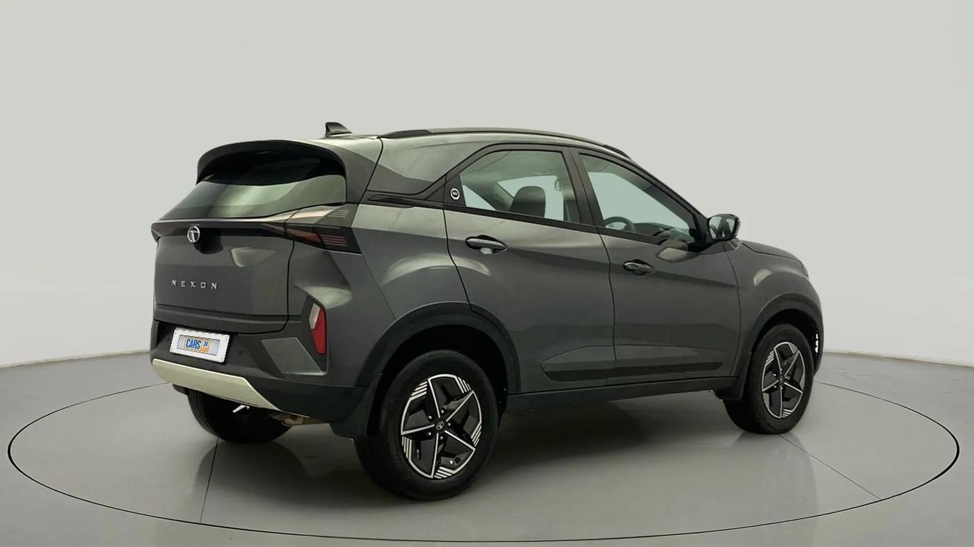 2023 Tata NEXON CREATIVE 1.2 REVOTRON 7 DCA, Petrol, Automatic, 14,757 km, Right Back Diagonal