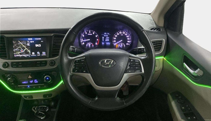 2019 Hyundai Verna 1.6 VTVT SX O, Petrol, Manual, 72,104 km, Steering Wheel Close Up