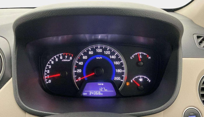 2016 Hyundai Grand i10 ASTA (O) 1.2 KAPPA VTVT, Petrol, Manual, 34,355 km, Odometer Image