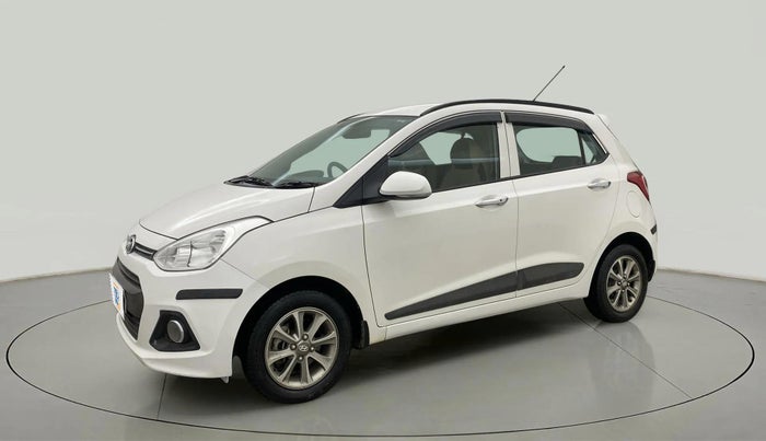 2016 Hyundai Grand i10 ASTA (O) 1.2 KAPPA VTVT, Petrol, Manual, 34,355 km, Left Front Diagonal