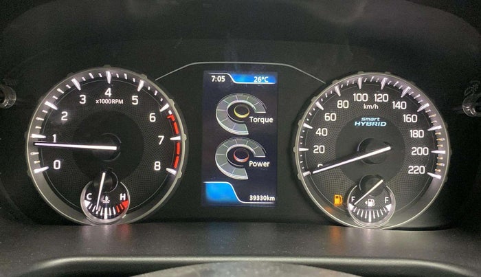 2023 Maruti BREZZA ZXI SMART HYBRID , Petrol, Manual, 39,331 km, Odometer Image
