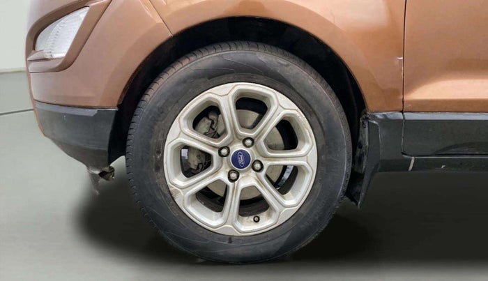 2019 Ford Ecosport TITANIUM + 1.5L DIESEL, Diesel, Manual, 1,00,532 km, Left Front Wheel