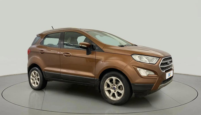 2019 Ford Ecosport TITANIUM + 1.5L DIESEL, Diesel, Manual, 1,00,532 km, Right Front Diagonal