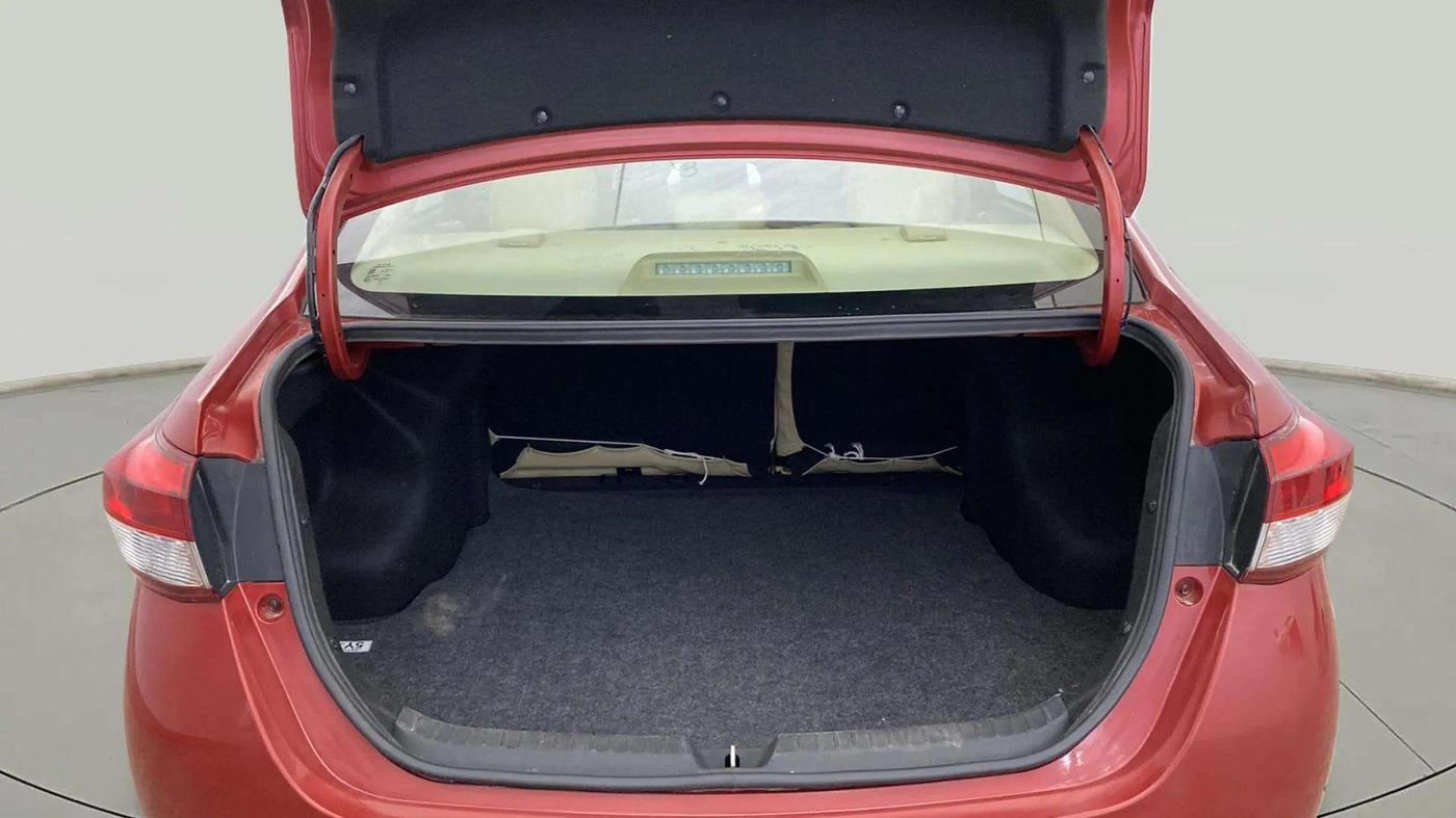2021 Toyota YARIS J MT, Petrol, Manual, 3,965 km, Boot Inside