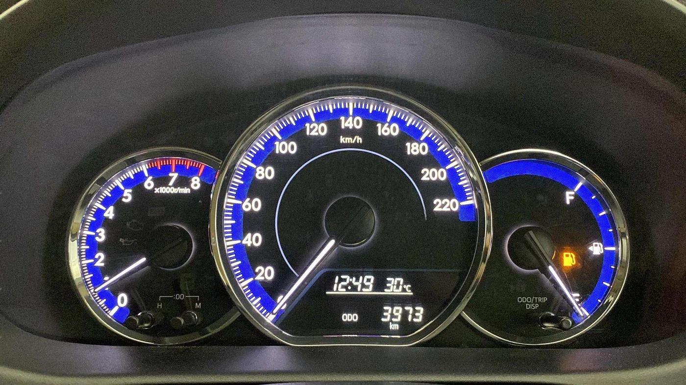 2021 Toyota YARIS J MT, Petrol, Manual, 3,965 km, Odometer Image
