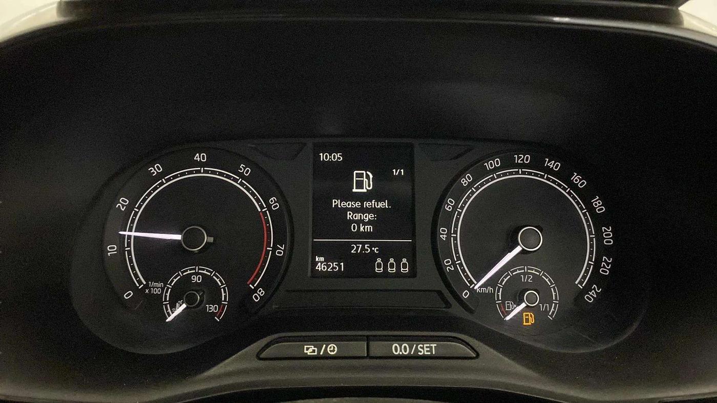 2023 Skoda SLAVIA ACTIVE 1.0L TSI MT, Petrol, Manual, 46,599 km, Odometer Image