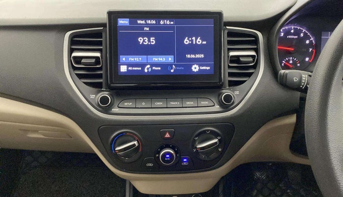 2022 Hyundai Verna S PLUS 1.5 VTVT, Petrol, Manual, 20,362 km, Air Conditioner