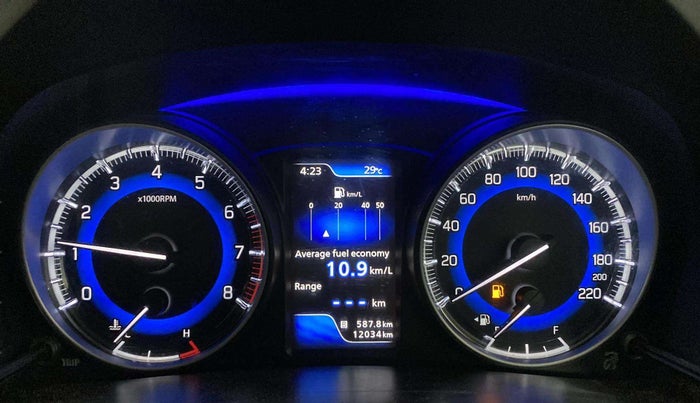 2021 Maruti Baleno ZETA PETROL 1.2, Petrol, Manual, 11,961 km, Odometer Image