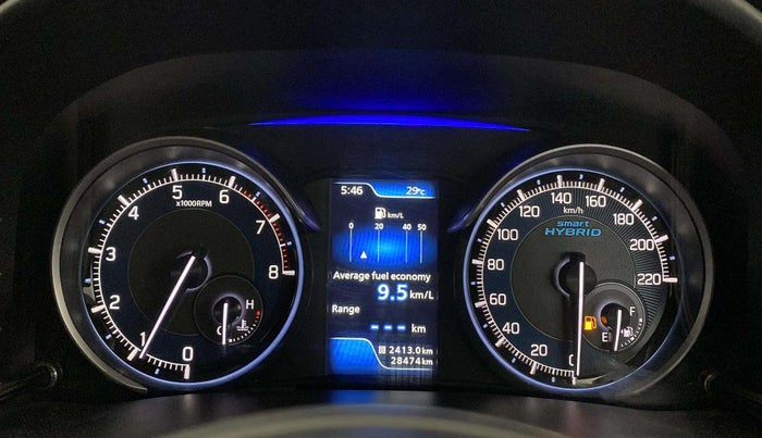 2021 Maruti XL6 ZETA MT, Petrol, Manual, 28,428 km, Odometer Image
