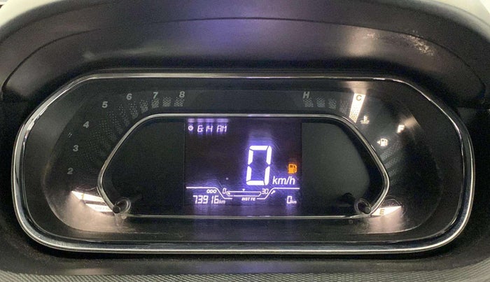 2021 Tata Tiago XZ PLUS PETROL, Petrol, Manual, 73,908 km, Odometer Image