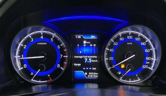 2019 Maruti Baleno ZETA PETROL 1.2, Petrol, Manual, 41,601 km, Odometer Image