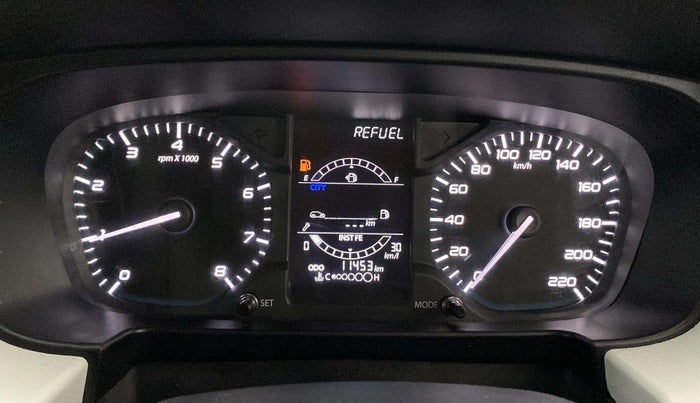 2022 Tata PUNCH ACCOMPLISHED MT, Petrol, Manual, 11,399 km, Odometer Image