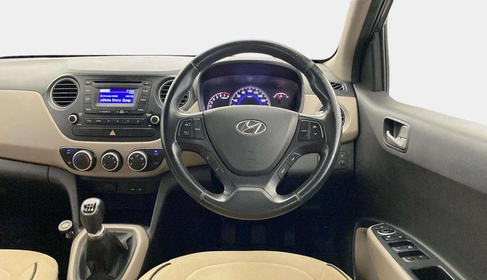 2015 Hyundai Grand i10 ASTA 1.2 KAPPA VTVT, Petrol, Manual, 93,430 km, Steering Wheel Close Up