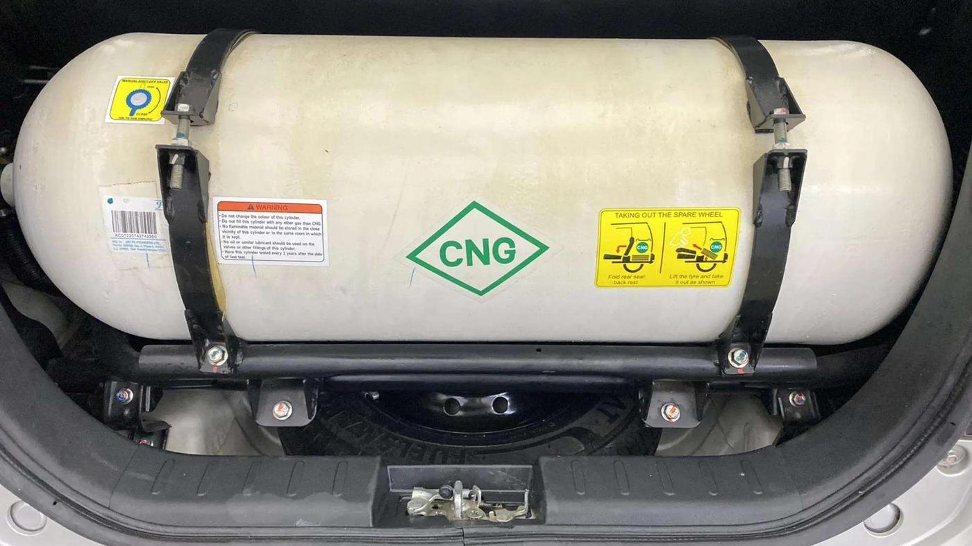 2022 Maruti Alto LXI OPT CNG, CNG, Manual, 39,156 km, Boot Inside