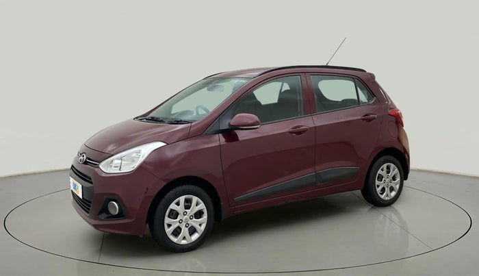 2016 Hyundai Grand i10 SPORTZ 1.2 KAPPA VTVT, Petrol, Manual, 72,073 km, Left Front Diagonal