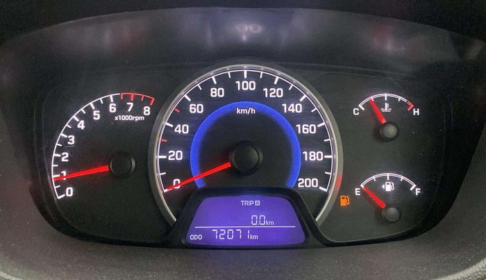 2016 Hyundai Grand i10 SPORTZ 1.2 KAPPA VTVT, Petrol, Manual, 72,073 km, Odometer Image