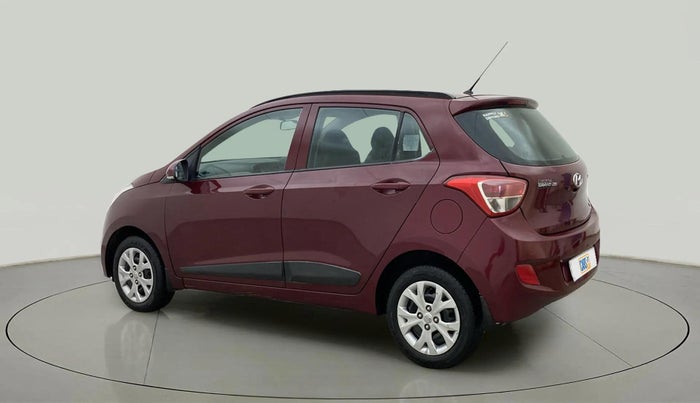 2016 Hyundai Grand i10 SPORTZ 1.2 KAPPA VTVT, Petrol, Manual, 72,073 km, Left Back Diagonal
