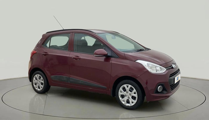 2016 Hyundai Grand i10 SPORTZ 1.2 KAPPA VTVT, Petrol, Manual, 72,073 km, Right Front Diagonal
