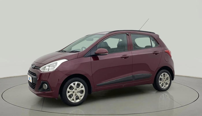 2016 Hyundai Grand i10 SPORTZ 1.2 KAPPA VTVT, Petrol, Manual, 52,449 km, Left Front Diagonal