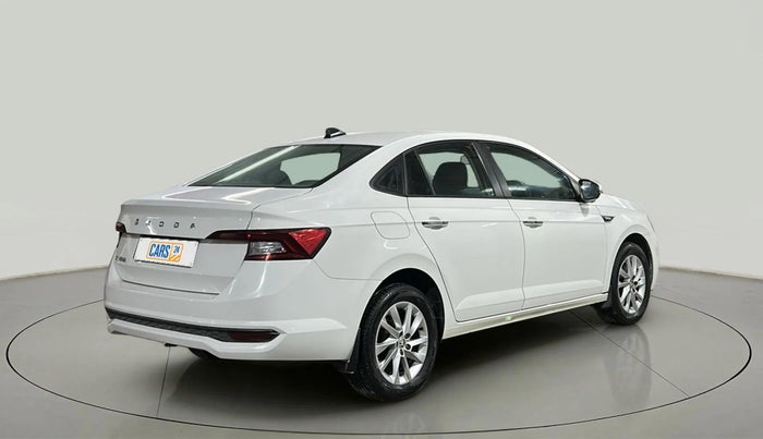 2022 Skoda SLAVIA AMBITION 1.0L TSI MT, Petrol, Manual, 40,975 km, Right Back Diagonal