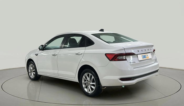 2022 Skoda SLAVIA AMBITION 1.0L TSI MT, Petrol, Manual, 40,975 km, Left Back Diagonal