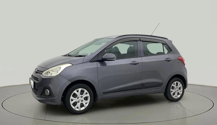 2015 Hyundai Grand i10 SPORTZ 1.2 KAPPA VTVT, Petrol, Manual, 1,02,267 km, Left Front Diagonal