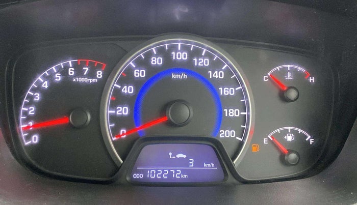 2015 Hyundai Grand i10 SPORTZ 1.2 KAPPA VTVT, Petrol, Manual, 1,02,267 km, Odometer Image