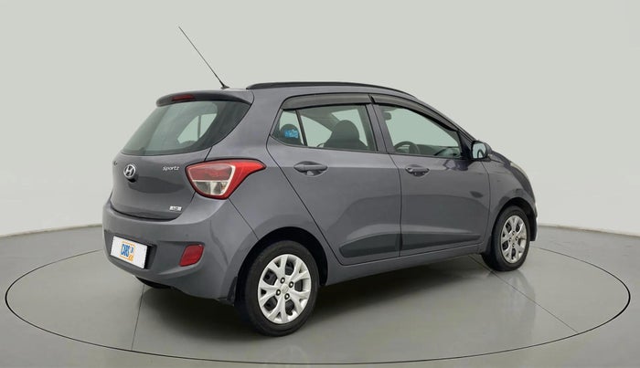 2015 Hyundai Grand i10 SPORTZ 1.2 KAPPA VTVT, Petrol, Manual, 1,02,267 km, Right Back Diagonal