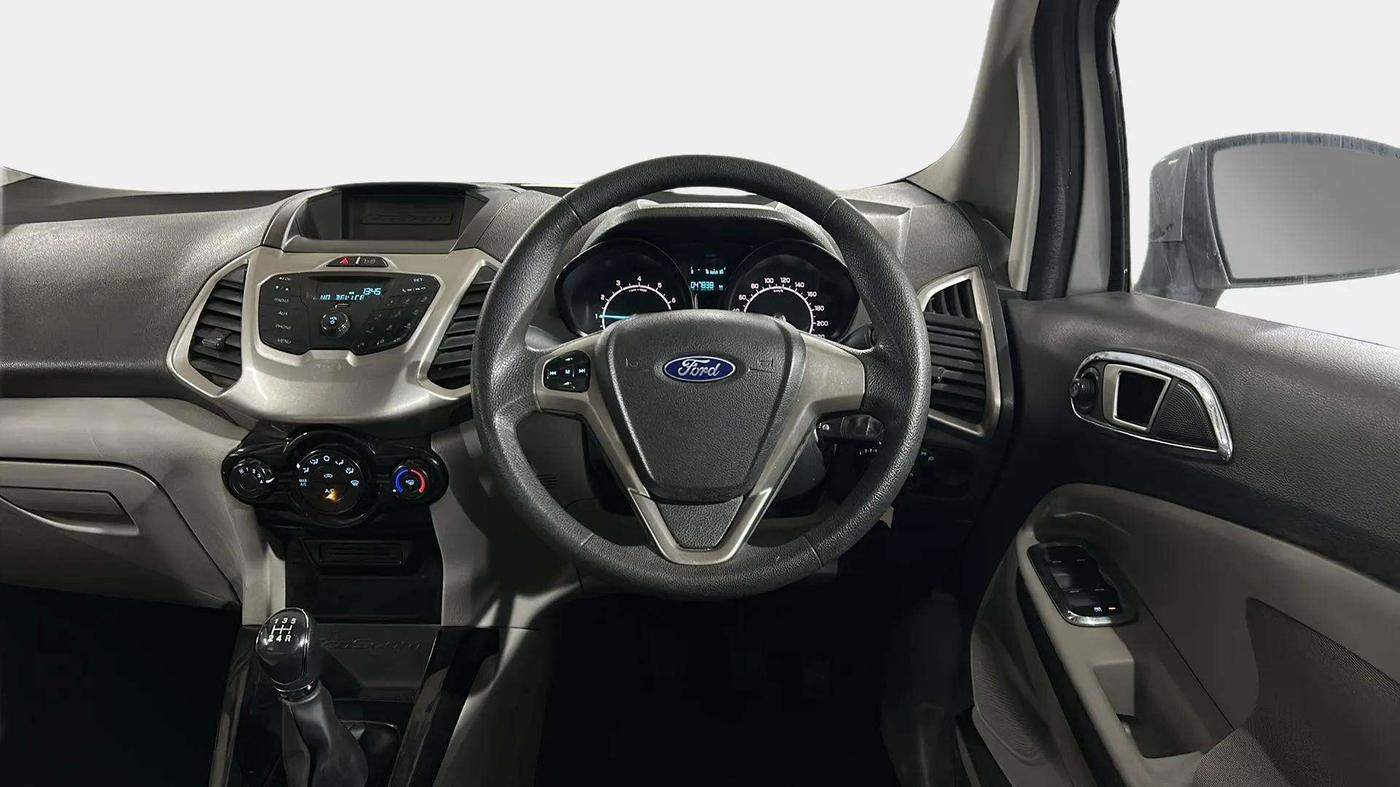 2014 Ford Ecosport TREND 1.5L PETROL, Petrol, Manual, 47,891 km, Steering Wheel Close Up