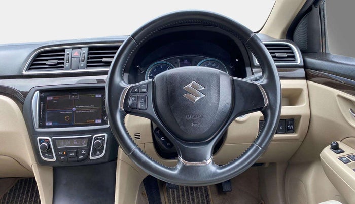 2018 Maruti Ciaz ALPHA DIESEL 1.3, Diesel, Manual, 30,483 km, Steering Wheel Close Up